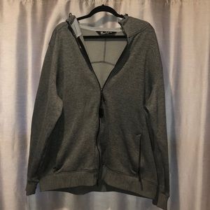 Grey zipper sweatshirt